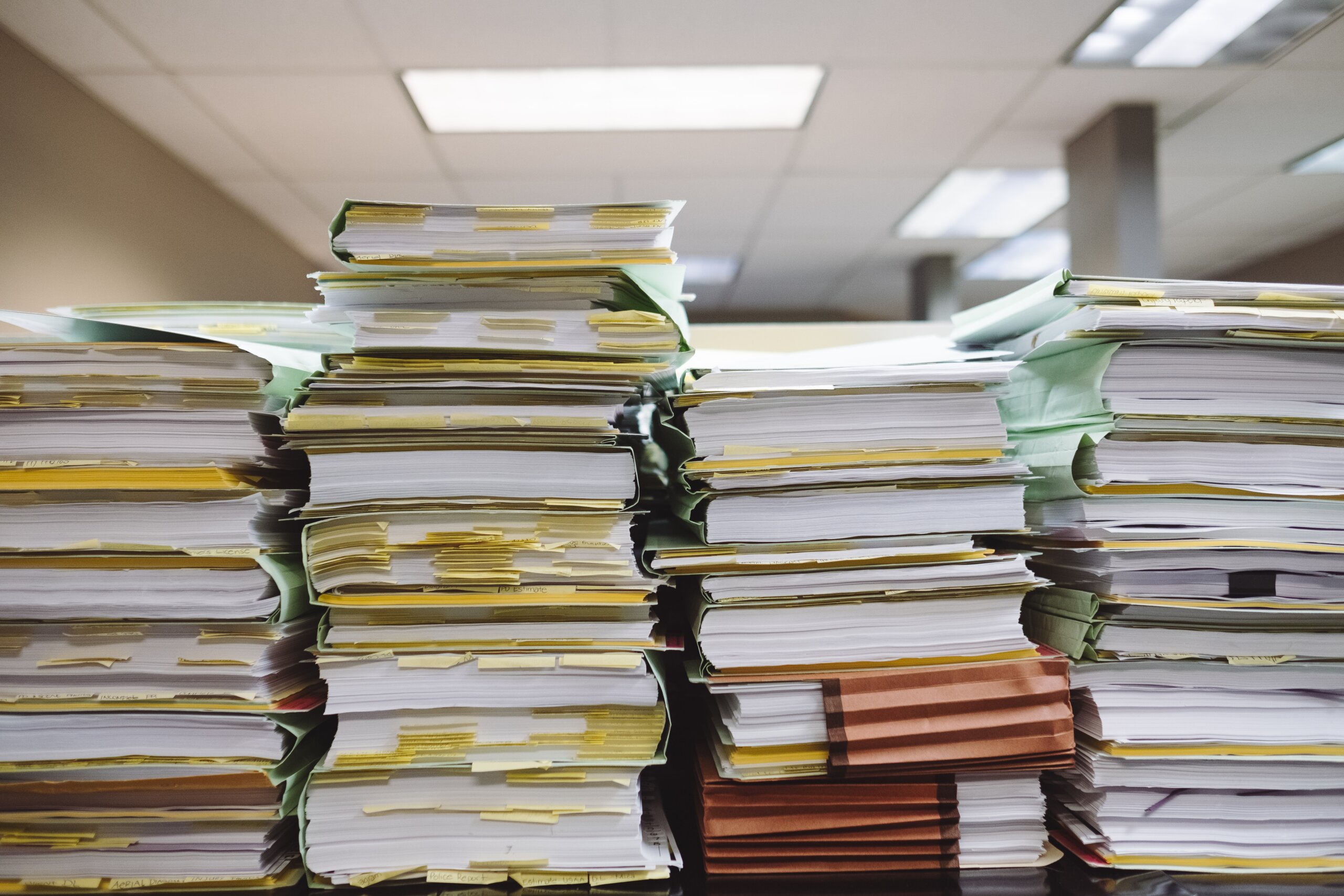 Dossier patent aanvraag
